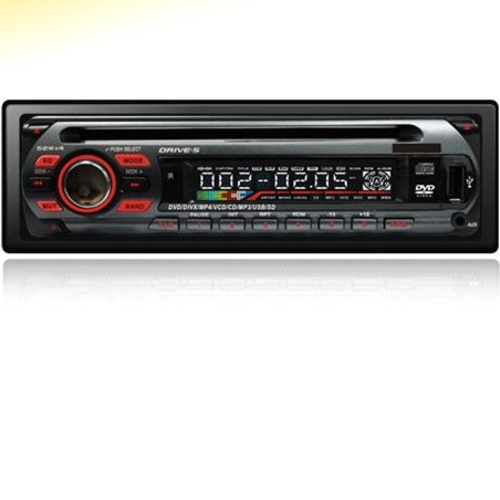 AUTORADIO STEREO AUTO RADIO 52W X 4 FM MP3 SD USB DVD CD AUX S-GT460U