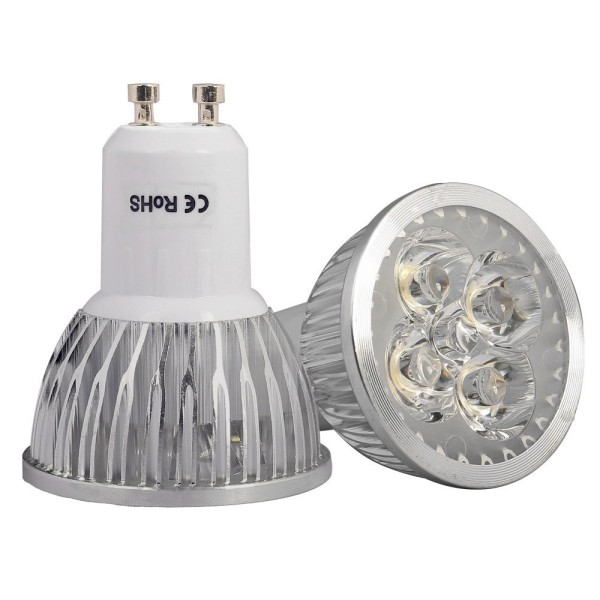 GU10 Lampadina a LED 5W LAMPADA LUCE Bianco Freddo AC95-240V luce bianco