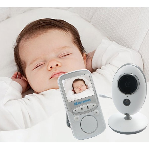 3.5 BABY CONTROL MONITOR SOVEGLIANZA LCD CONTROLLO SONNO BAMBINO AUDIO VIDEO 