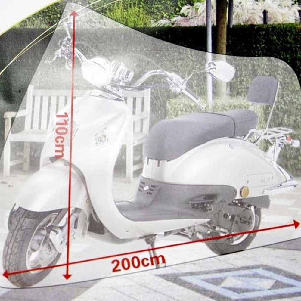 Generico Telo copri bici moto scooter bicicletta 200 x 100 cm 100%