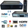 DECODER RICEVITORE DIGITALE TERRESTRE DVB-T TV SCART HDMI ANTENNA 1080P REG PVR