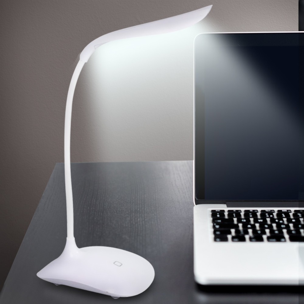 Lampada da scrivania LED Alex bianco bianco
