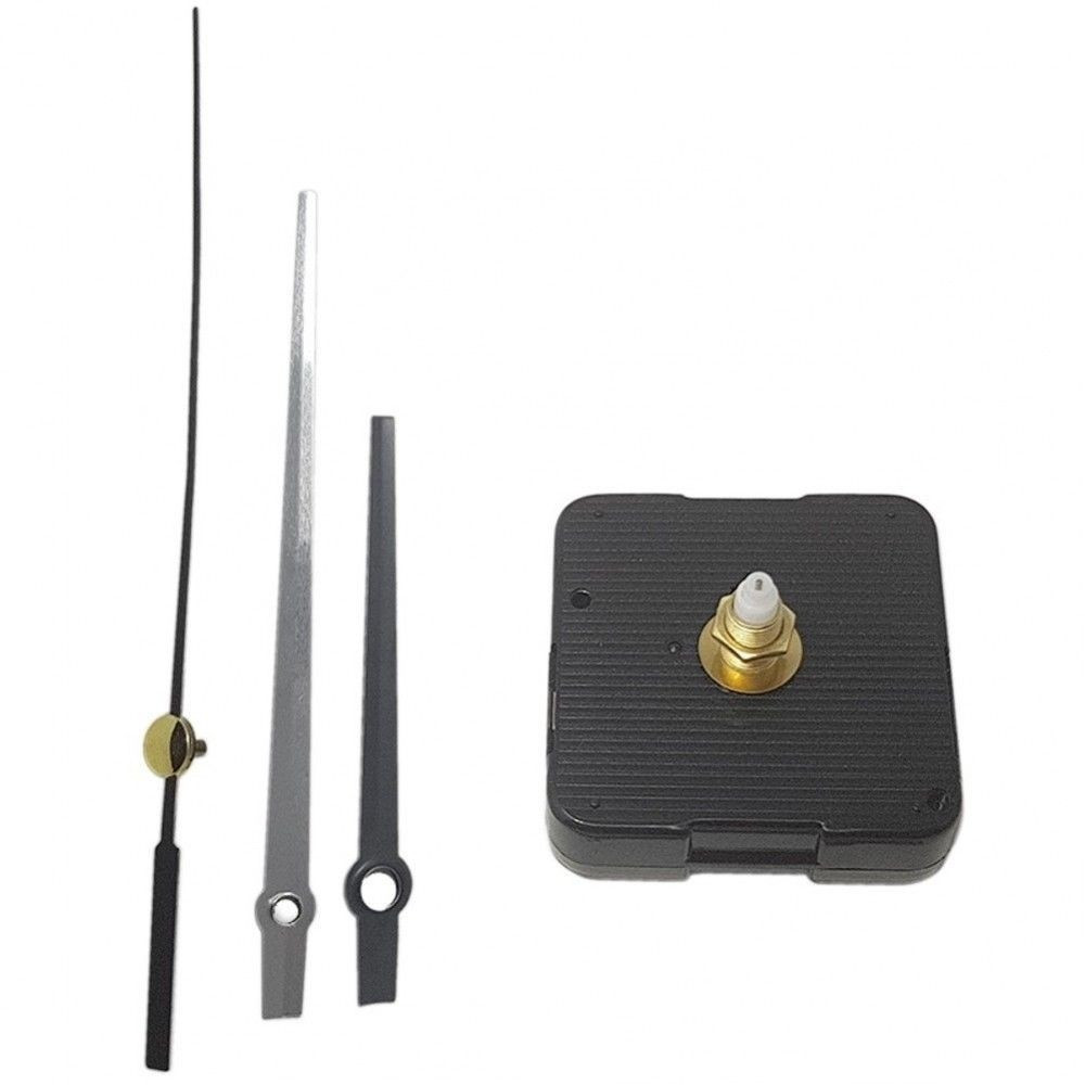 Kit di ricambio per orologio da parete al quarzo, 24 ore, con lancette in metallo, per riparare e costruire orologi personalizzati (C Kit di ricambio per orologio da parete al quarzo, 24 ore, con lancette in metallo, per riparare e costruire orologi personalizzati (C