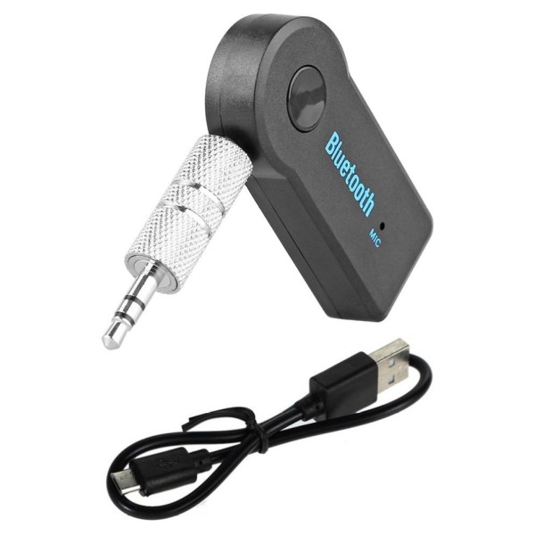 Aux Bluetooth Adapter Dongle Cavo per auto 3.5mm Jack Aux Bluetooth 5.0  Ricevitore