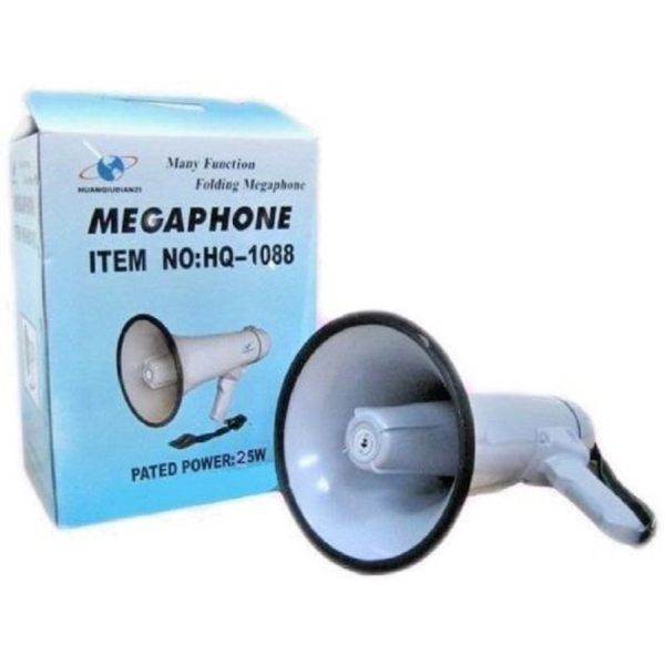 Trade Shop - Megafono Portatile Professionale Aux 600mt 25w
