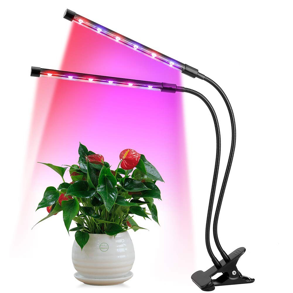 312 LED Luce per piante LED Doppio Interruttore Luce a Spettro Completo con Corda Regolabile per Coltivare Piante per Piante da Interno Verdure e Fiori 