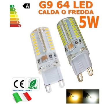 Lampada led G9 220V 5W 64...