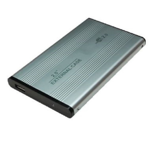 BOX ALLUMINIO HARD DISK ESTERNO IDE 2.5 CON USB 2.0