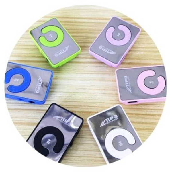 MINI LETTORE MP3 NANO STYLE CON CLIP CUFFIE MICRO SD TF USB RICARICABILE