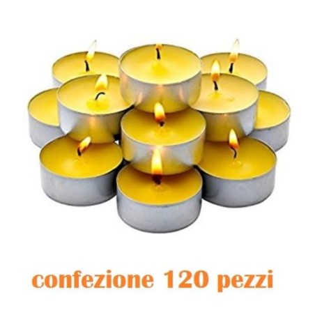 Trade Shop - Set 25 Pezzi Candele Rosse Profumate Fragranza Fragola E Mango  Tealight Lumini