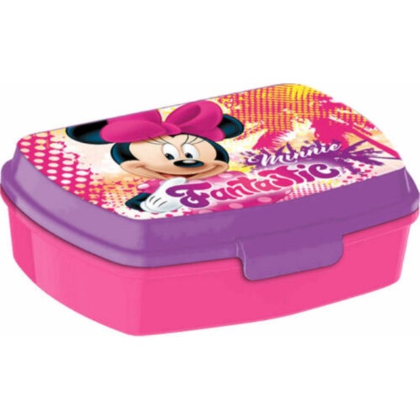 Minnie LUNCH BOX SANDWICH scatola colazione porta Panini MERENDA scuola,asilo 
