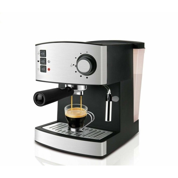 Macchina per Caffe Espresso e Cappuccino con 4 filtri per caffe macinato, Capsule  Nespresso e Cialde di carta Lussy 15bar POMPA ITALIANA