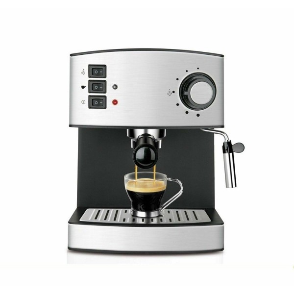 Macchina per Caffe Espresso e Cappuccino con 4 filtri per caffe macinato, Capsule  Nespresso e Cialde di carta Lussy 15bar POMPA ITALIANA