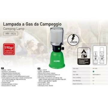 LAMPADA A GAS DA CAMPEGGIO...