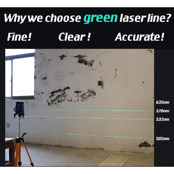 PREXISO Livella Laser, Livello Laser con Livella a Bolla, Laser a Linea 5m,  Laser a Punti 20m, con un Supporto da Parete Magnetico che può Ruotare di  360° : : Fai da