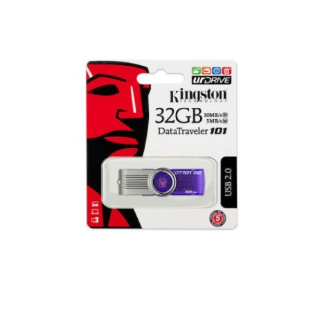 PEN DRIVE Kingston 32GB 32G DataTraveler 101 G2 USB Flash Drive kingston usb2.0 