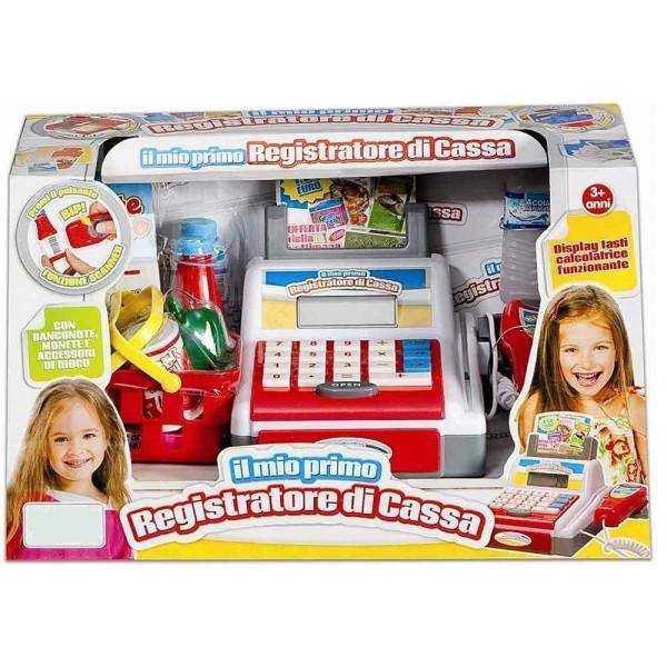 REGISTRATORE di cassa negozietto bambini con Scanner cassa giocattolo gioco 