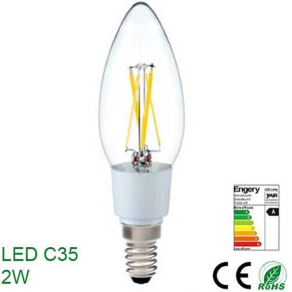 Lampadina a risparmio energetico e Filamento LED - attacco E14