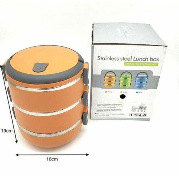 porta pranzo termico lunch box contenitore con vaschetta estraibile  portavivande