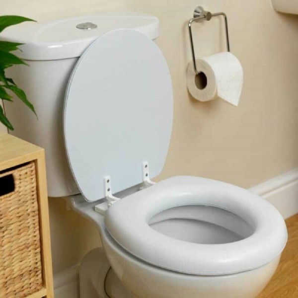 copriwater sedile wc copri sedile morbido soft misura universale colore  bianco