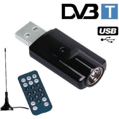MINI DVB TV USB DIGITALE TERRESTRE REGISTRATORE PC DESKTOP NOTEBOOK COASSIALE