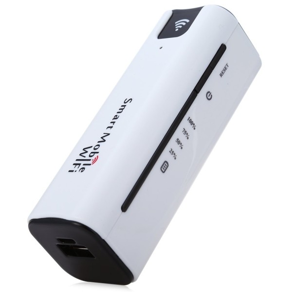 Trade Shop - Wireless Modem Router 3g 4g Portatile Con Batteria Sim Wcdma/hsupa/hsdpa/umts