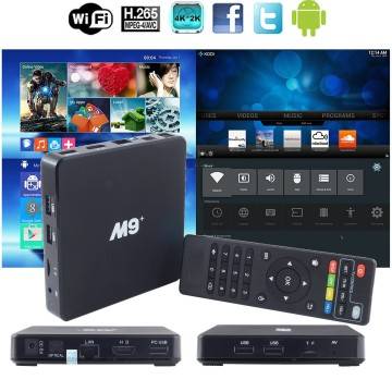 M9 + ANDROID 5.1 TV BOX 3D 4K*2K 1080P QUADCORE 8GB+1GBM9+ Android 5.1 TV 4K M9+