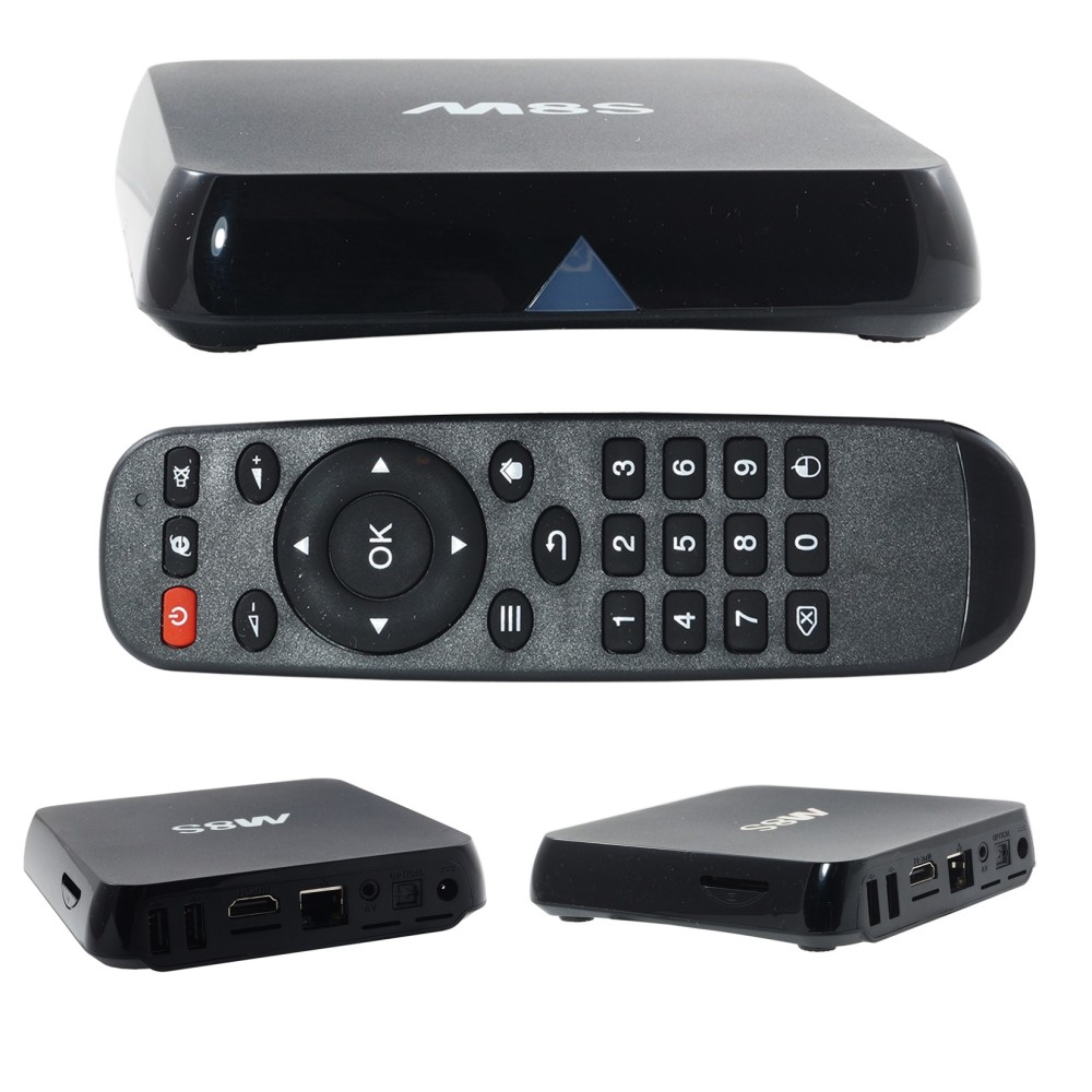 TV BOX ANDROID ULTRAHD 4K OCTA-CORE RAM 8GB/2GB WIFI HDMI/USB 1080P VIDEO 4K M8S